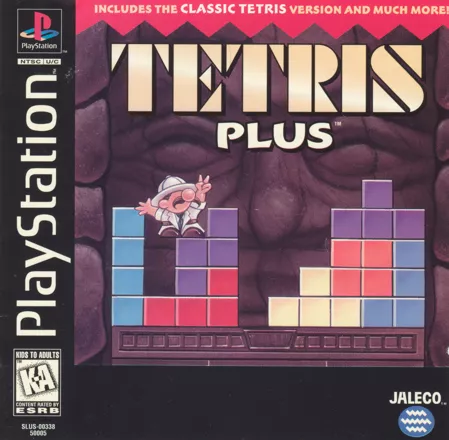 Tetris Plus PlayStation Front Cover