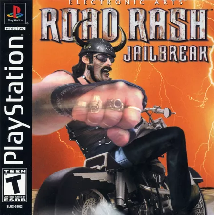 Road Rash: Jailbreak PlayStation Front Cover