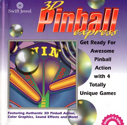 3D Pinball Express Windows Front Cover