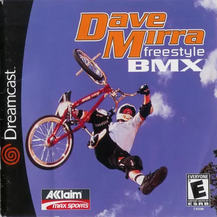 Dave Mirra Freestyle BMX Dreamcast Front Cover