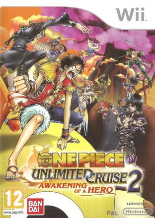 One Piece: Unlimited Cruise 2 - Awakening of a Hero Wii Front Cover