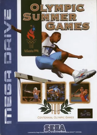 Olympic Summer Games Genesis Front Cover