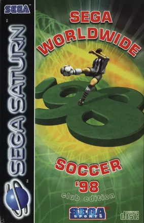 Sega Worldwide Soccer &#x27;98 SEGA Saturn Front Cover