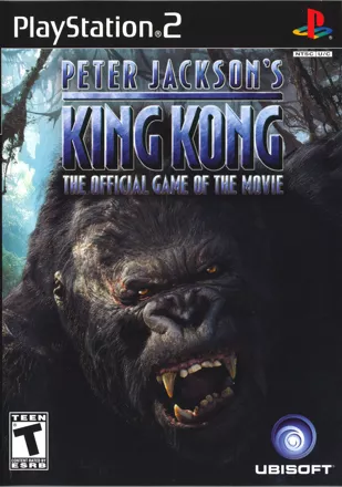 Peter Jackson&#x27;s King Kong: The Official Game of the Movie PlayStation 2 Front Cover