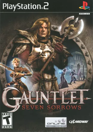 Gauntlet: Seven Sorrows PlayStation 2 Front Cover