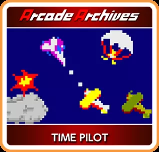 Time Pilot Nintendo Switch Front Cover