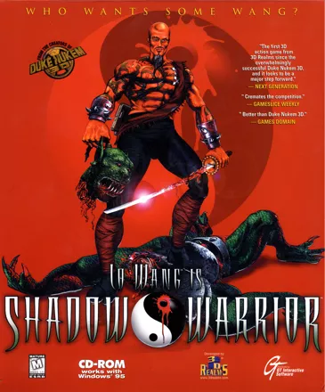 Shadow Warrior DOS Front Cover