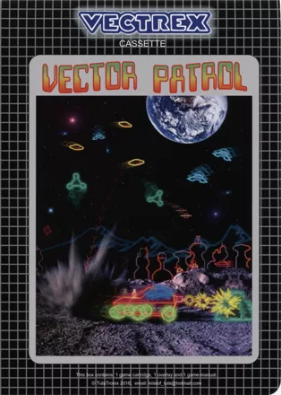 Vector Patrol Vectrex Front Cover