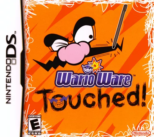 WarioWare: Touched! Nintendo DS Front Cover