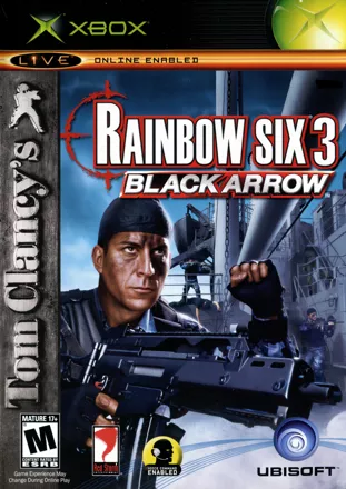 Tom Clancy&#x27;s Rainbow Six 3: Black Arrow Xbox Front Cover