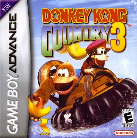 Donkey Kong Country 3: Dixie Kong&#x27;s Double Trouble! Game Boy Advance Front Cover