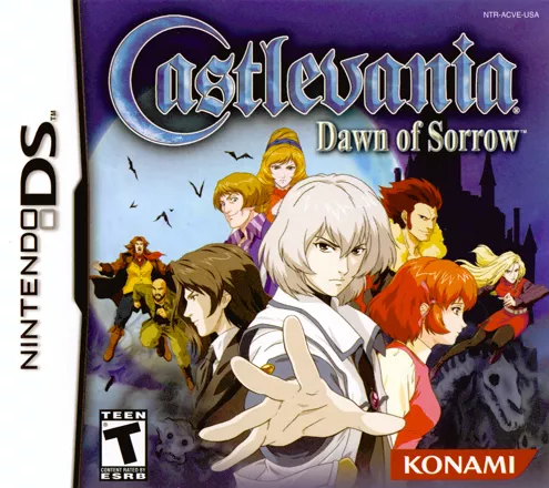 Castlevania: Dawn of Sorrow Nintendo DS Front Cover