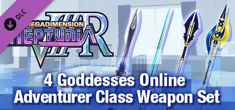 Megadimension Neptunia VIIR: 4 Goddesses Online - Adventurer Class Weapon Set Windows Front Cover