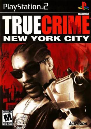True Crime: New York City PlayStation 2 Front Cover