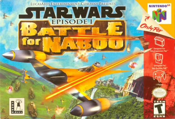 Star Wars: Episode I - Battle for Naboo Nintendo 64 Front Cover