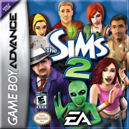 The Sims 2 Game Boy Advance Front Cover