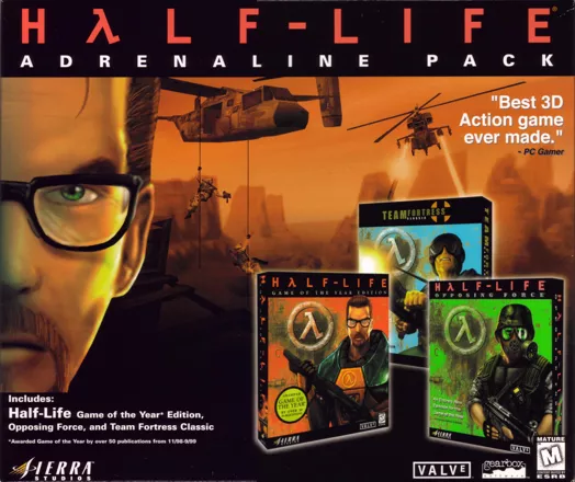 Half-Life: Adrenaline Pack Windows Front Cover