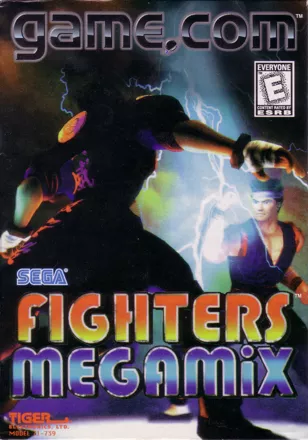 Fighters Megamix Game.Com Front Cover