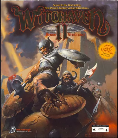 Witchaven II: Blood Vengeance DOS Front Cover
