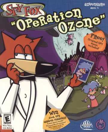 Spy Fox: &#x22;Operation Ozone&#x22; Macintosh Front Cover