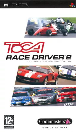 TOCA Race Driver 2 PSP Front Cover