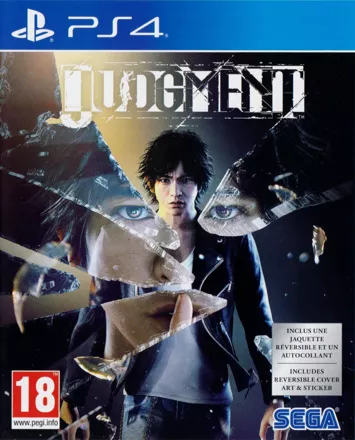 Judgment PlayStation 4 Front Cover