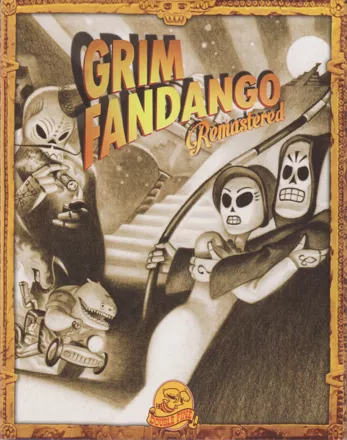 Grim Fandango: Remastered (20th Anniversary Edition) PlayStation 4 Front Cover