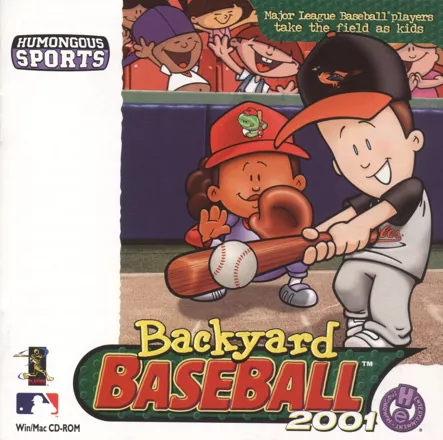 Backyard Baseball 2001 Macintosh Front Cover