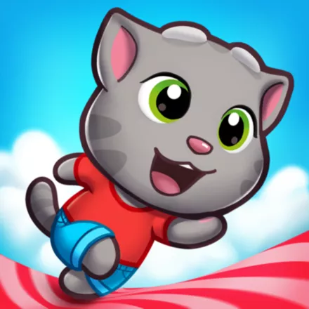 Talking Tom: Candy Run iPad Front Cover