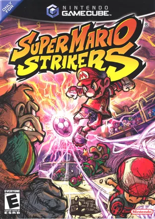 Super Mario Strikers GameCube Front Cover