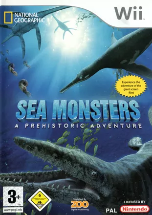 Sea Monsters: A Prehistoric Adventure Wii Front Cover