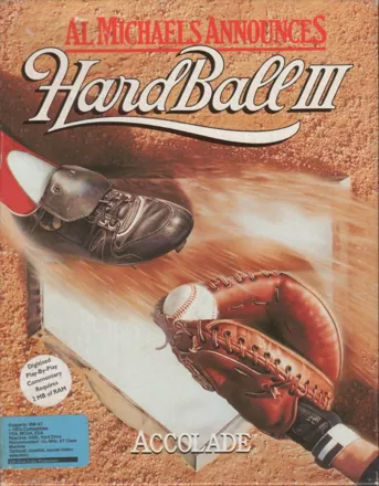 HardBall III DOS Front Cover