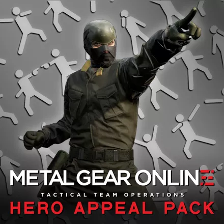 Metal Gear Solid V: The Phantom Pain - Metal Gear Online &#x27;Hero Appeal Pack&#x27; PlayStation 4 Front Cover