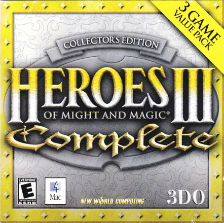 Heroes of Might and Magic III: Complete - Collector&#x27;s Edition Macintosh Front Cover CD Booklet