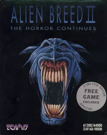 Alien Breed II: The Horror Continues Amiga Front Cover