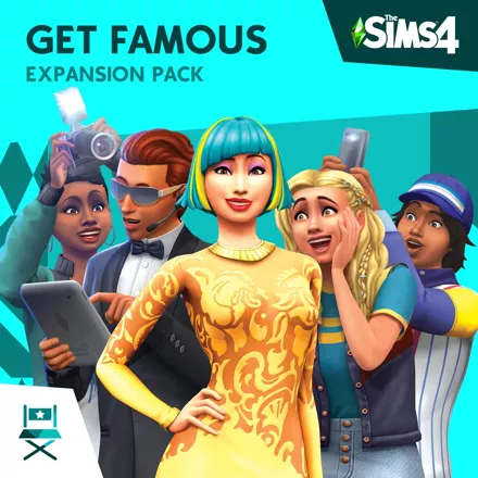 The Sims 4: Get Famous PlayStation 4 Front Cover