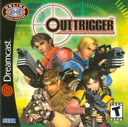 Outtrigger Dreamcast Front Cover