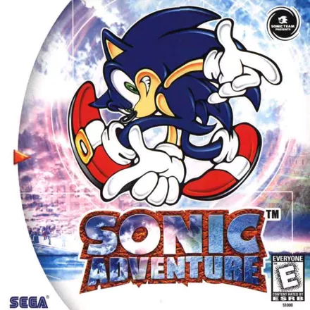 Sonic Adventure Dreamcast Front Cover