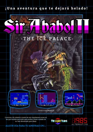 Sir Ababol II: The Ice Palace Amstrad CPC Front Cover