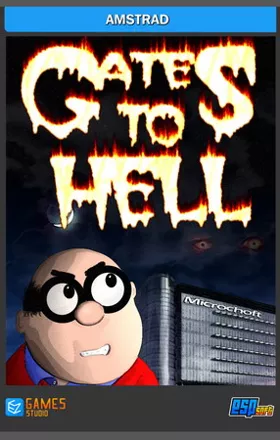 Gates to Hell Amstrad CPC Front Cover