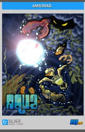 Aqua Amstrad CPC Front Cover