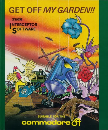 Get Off My Garden!! Commodore 64 Front Cover
