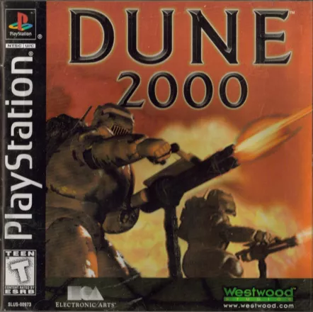Dune 2000 PlayStation Front Cover