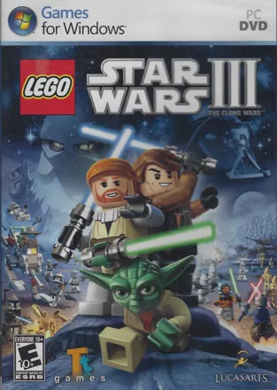 LEGO Star Wars III: The Clone Wars Windows Front Cover