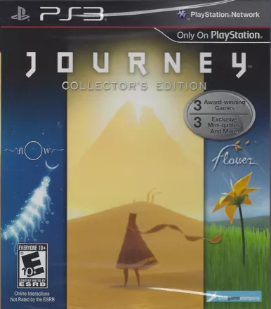 Journey: Collector&#x27;s Edition PlayStation 3 Front Cover
