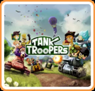 Tank Troopers Nintendo 3DS Front Cover 1st release