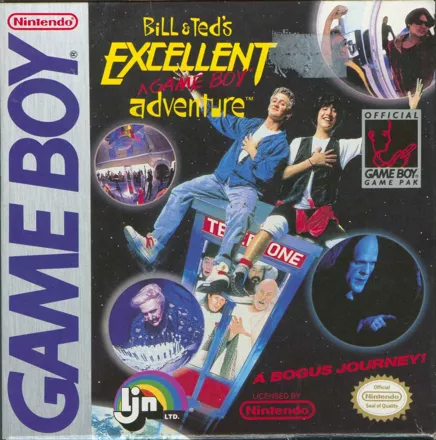 Bill &#x26; Ted&#x27;s Excellent Game Boy Adventure Game Boy Front Cover