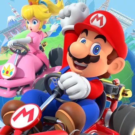Mario Kart Tour iPad Front Cover