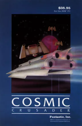 Cosmic Crusader PC Booter Front Cover