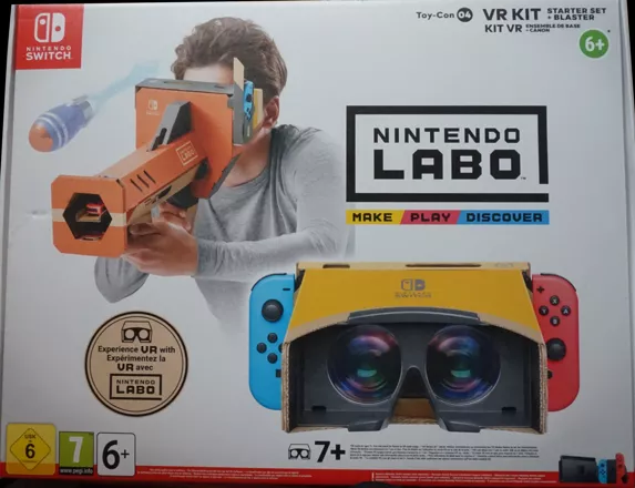 Nintendo Labo: Toy-Con 04 - VR Kit: Starter Set + Blaster Nintendo Switch Front Cover